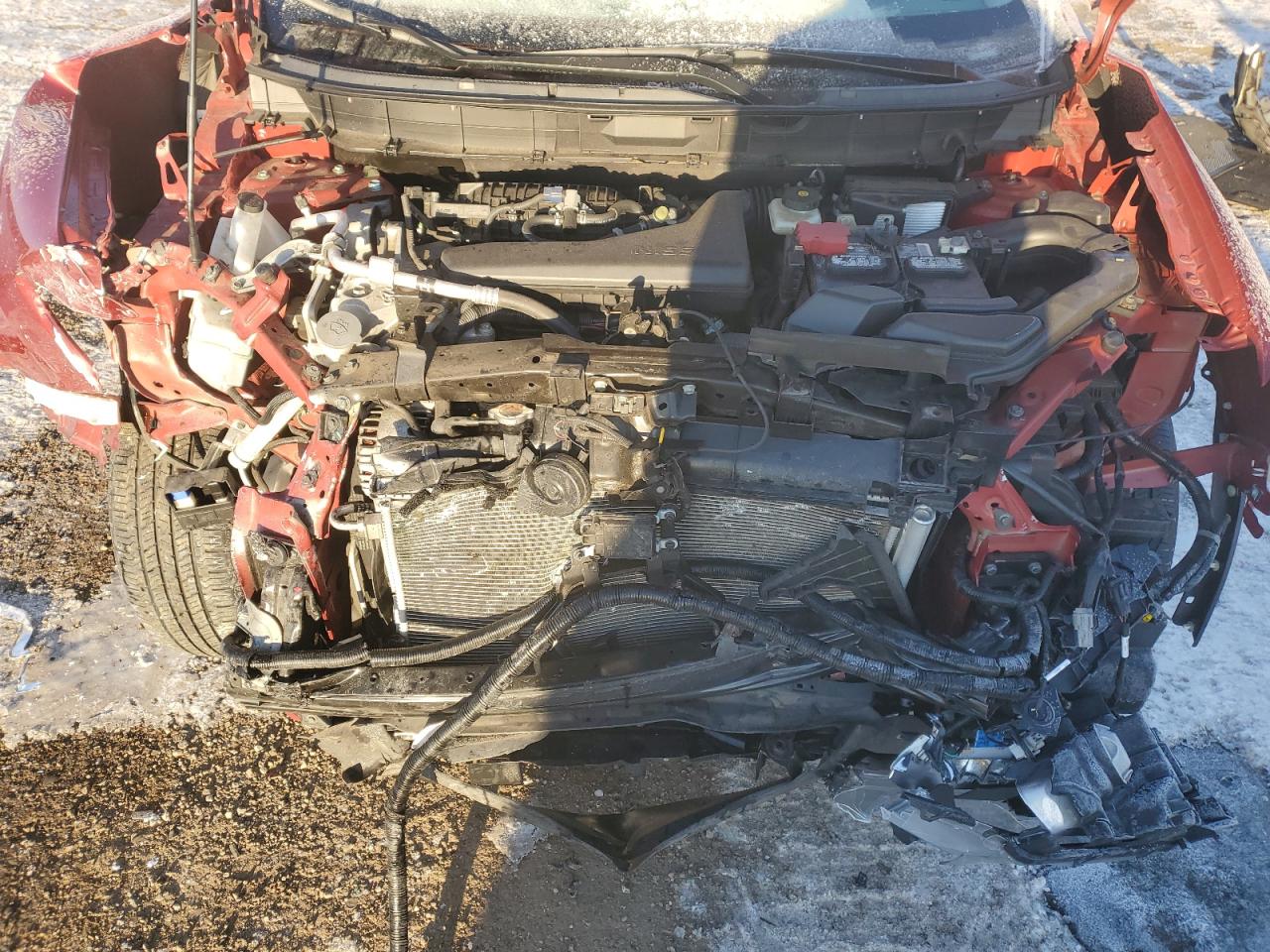 2018 Nissan Rogue VIN 5N1AT2MV3JC715346 Copart auction photo, front end damage thumbnail 13