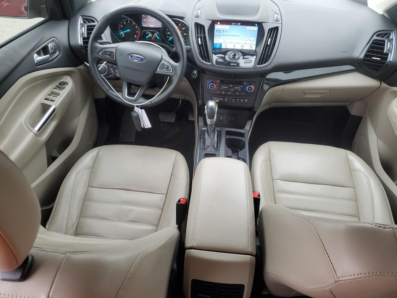 2019 Ford Escape VIN 1FMCU9J98KUA91142 Copart auction photo, rear end / minor dent/scratches damage thumbnail 8