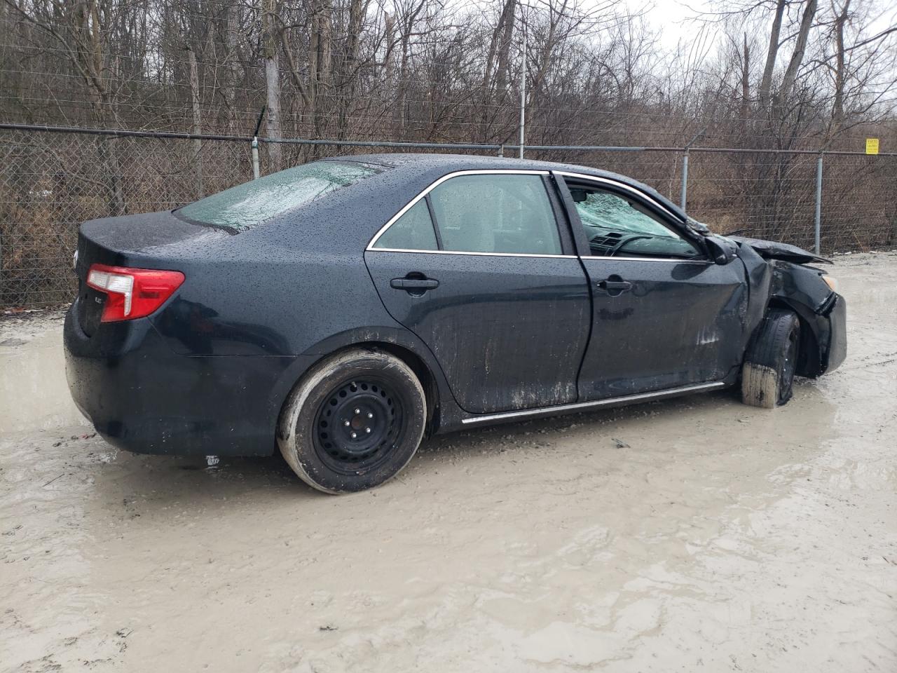2013 Toyota Camry VIN 4T1BF1FK1DU288398 Copart auction photo, front end / side damage thumbnail 3