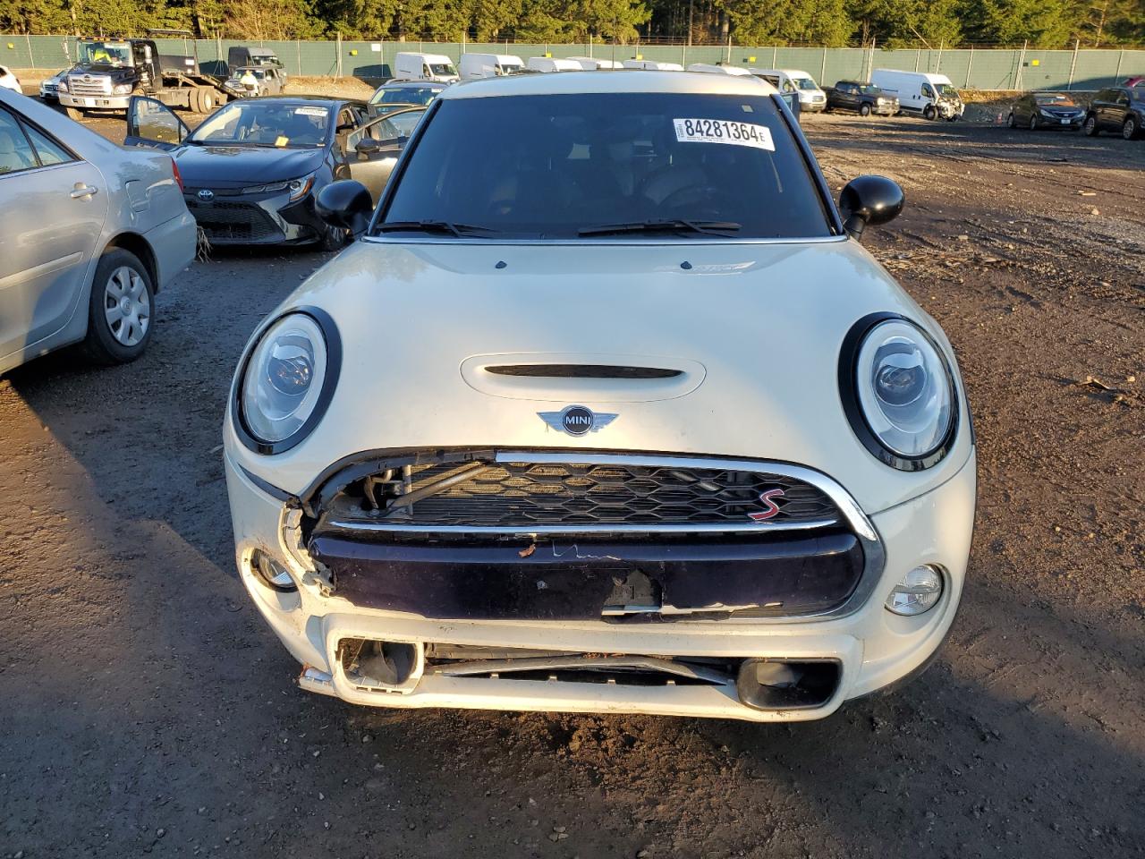 2016 MINI Cooper VIN WMWXU3C5XG2D27581 Copart auction photo, front end damage thumbnail 5