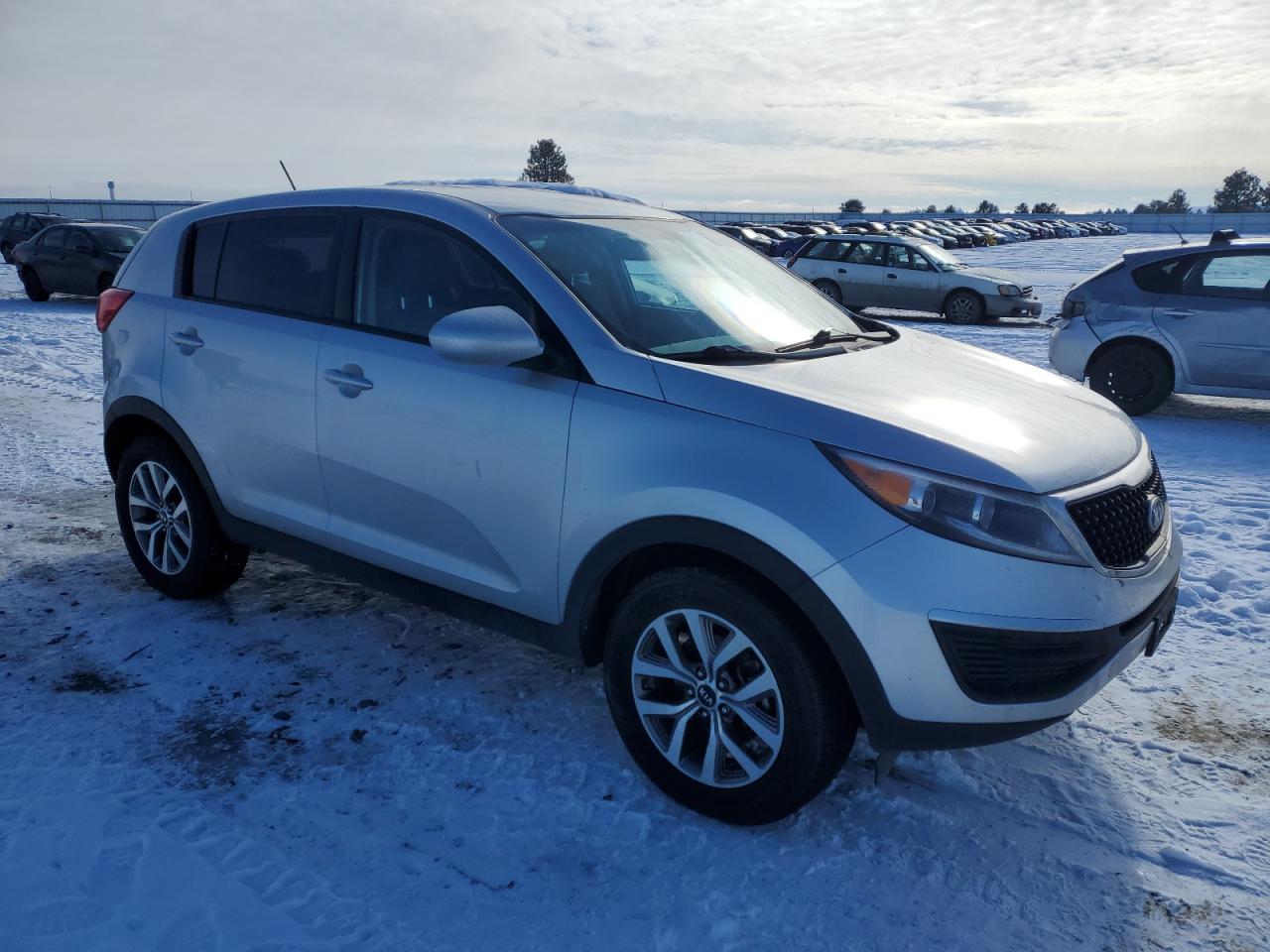 2014 KIA Sportage VIN KNDPB3AC9E7588546 Copart auction photo, rear end damage thumbnail 4