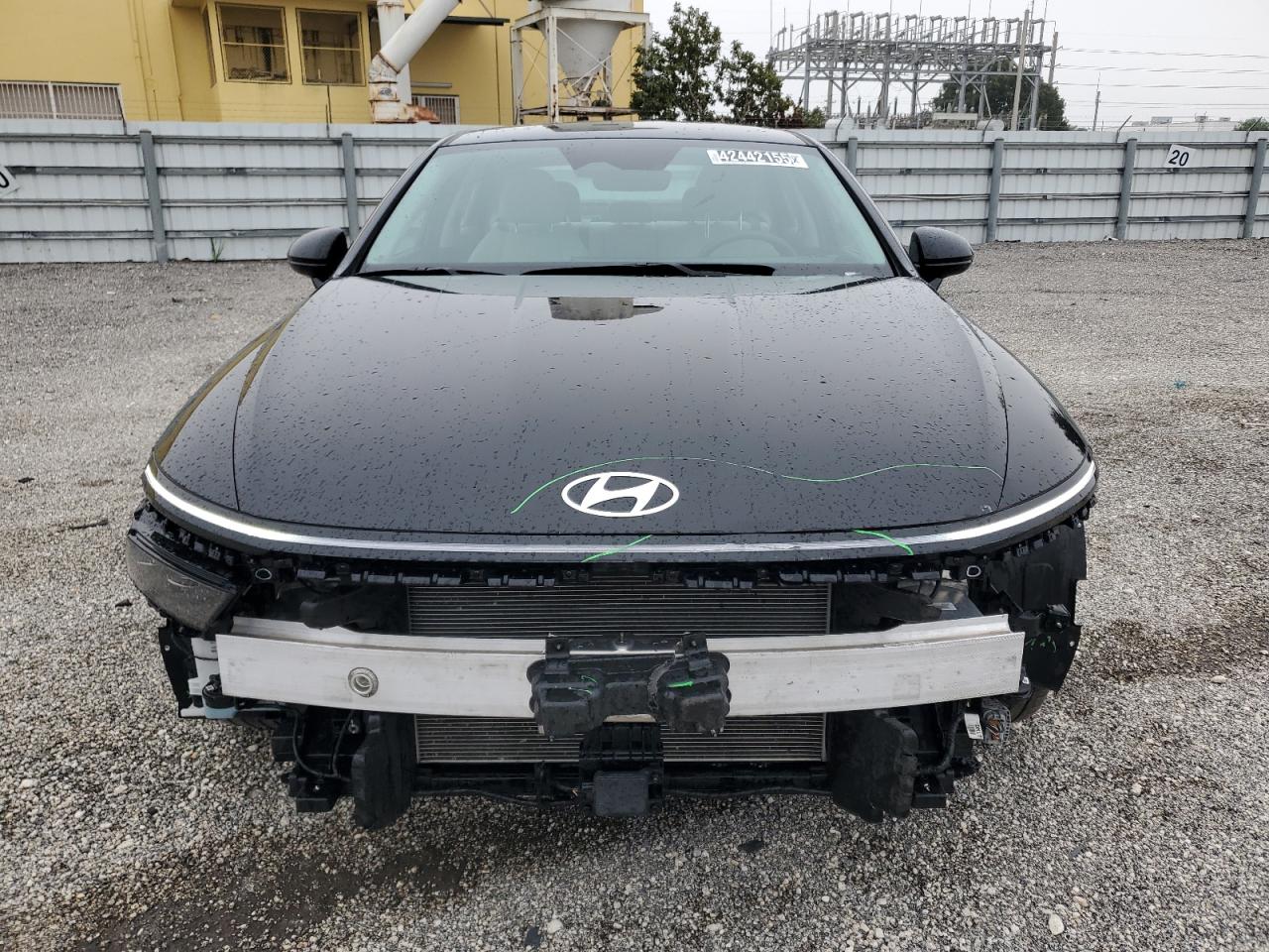 2024 Hyundai Sonata VIN KMHL64JA4RA367657 Copart auction photo, front end damage thumbnail 5