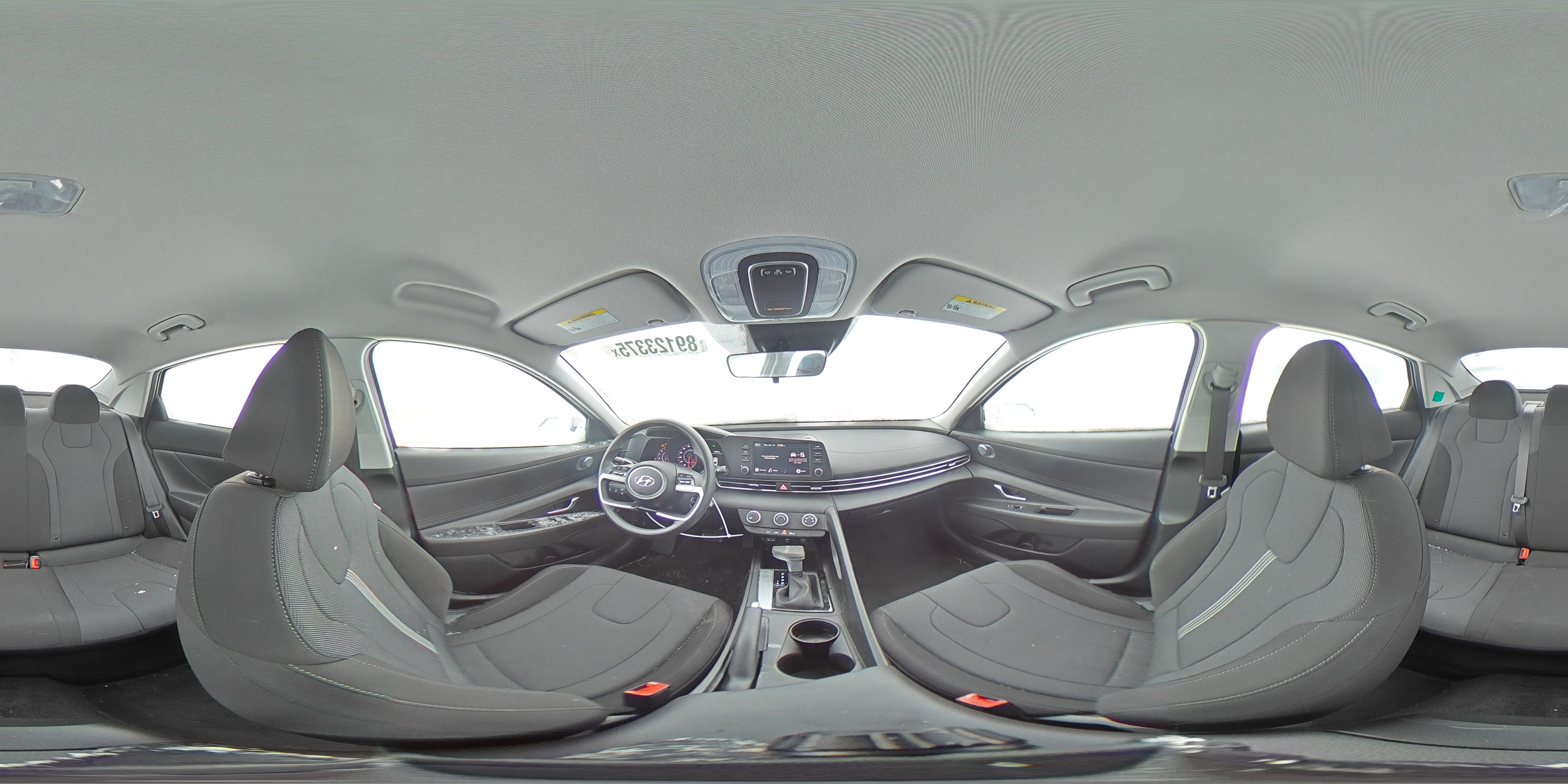 2023 Hyundai Elantra VIN KMHLL4AG0PU605187 Copart auction photo, front end damage thumbnail 12