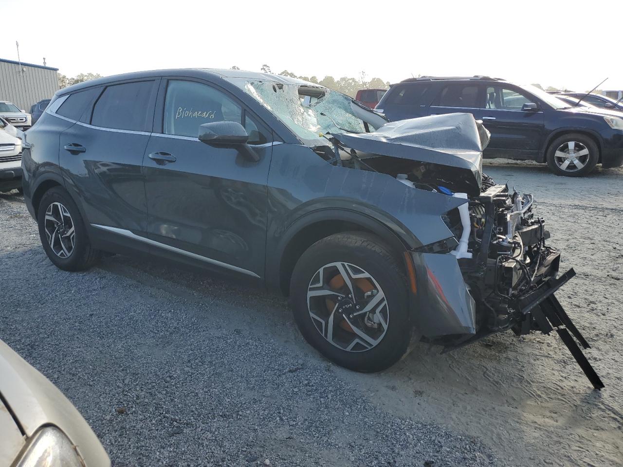 2023 KIA Sportage VIN KNDPU3AFXP7172545 Copart auction photo, front end damage thumbnail 4