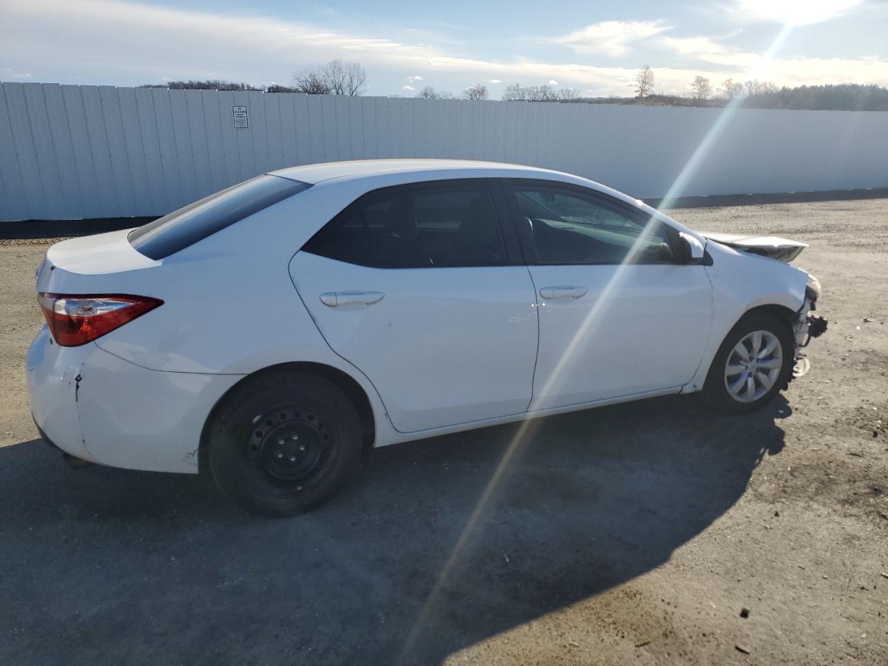 2014 Toyota Corolla VIN 2T1BURHE6EC109593 Copart auction photo, front end damage thumbnail 3
