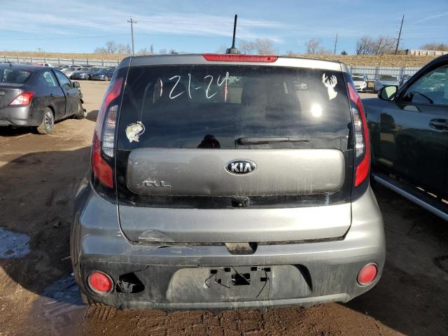 2019 KIA Soul VIN KNDJN2A24K7021851 Copart auction photo, vandalism / rear end damage thumbnail 6