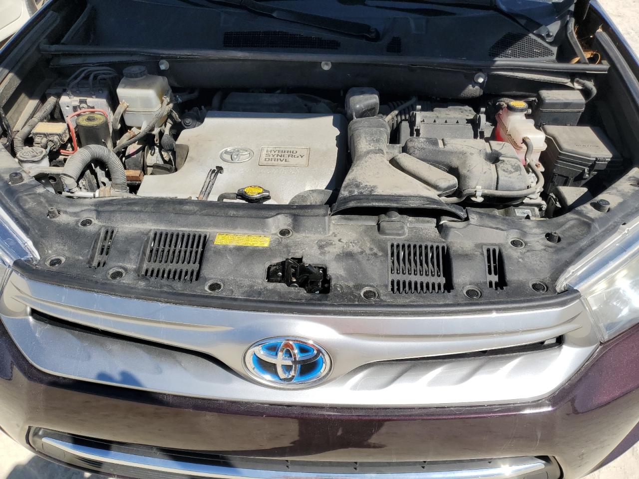 2013 Toyota Highlander VIN JTEDC3EH7D2017120 Copart auction photo, minor dent/scratches damage thumbnail 12
