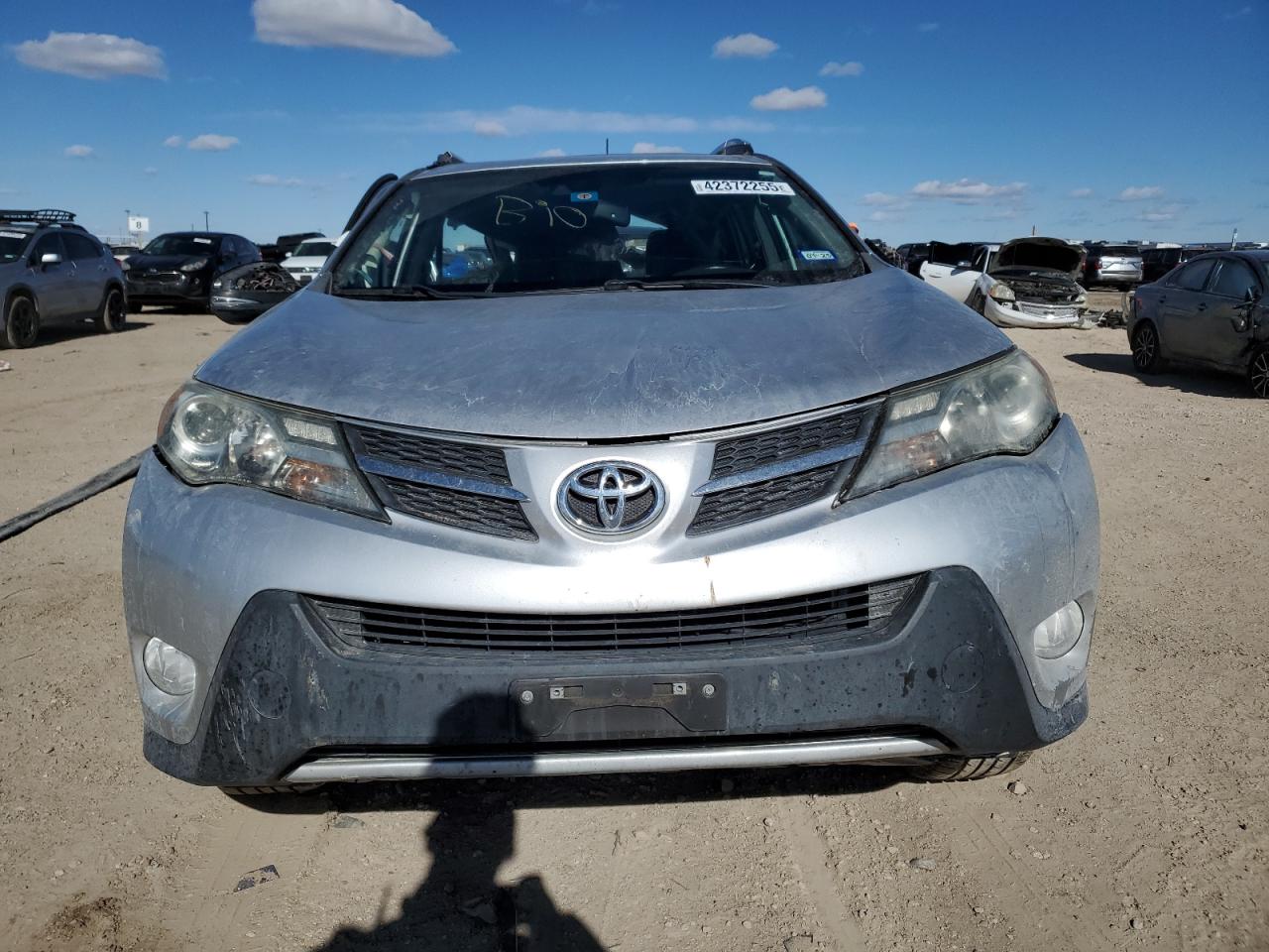2015 Toyota RAV 4 VIN 2T3YFREV0FW142864 Copart auction photo, rear end damage thumbnail 5