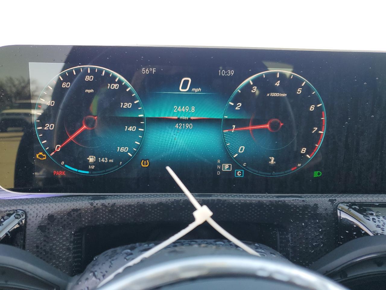 2020 Mercedes-Benz CLA-klasse VIN W1K5J4GB1LN088636 Copart auction photo, hail damage thumbnail 9