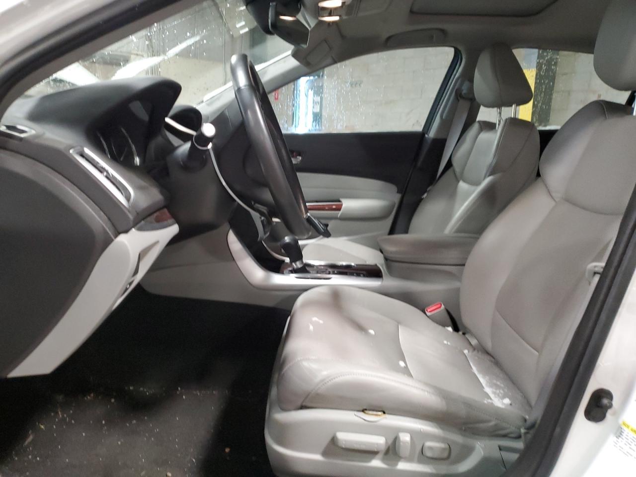 2015 Acura TLX VIN 19UUB1F58FA021123 Copart auction photo, rear end / side damage thumbnail 7