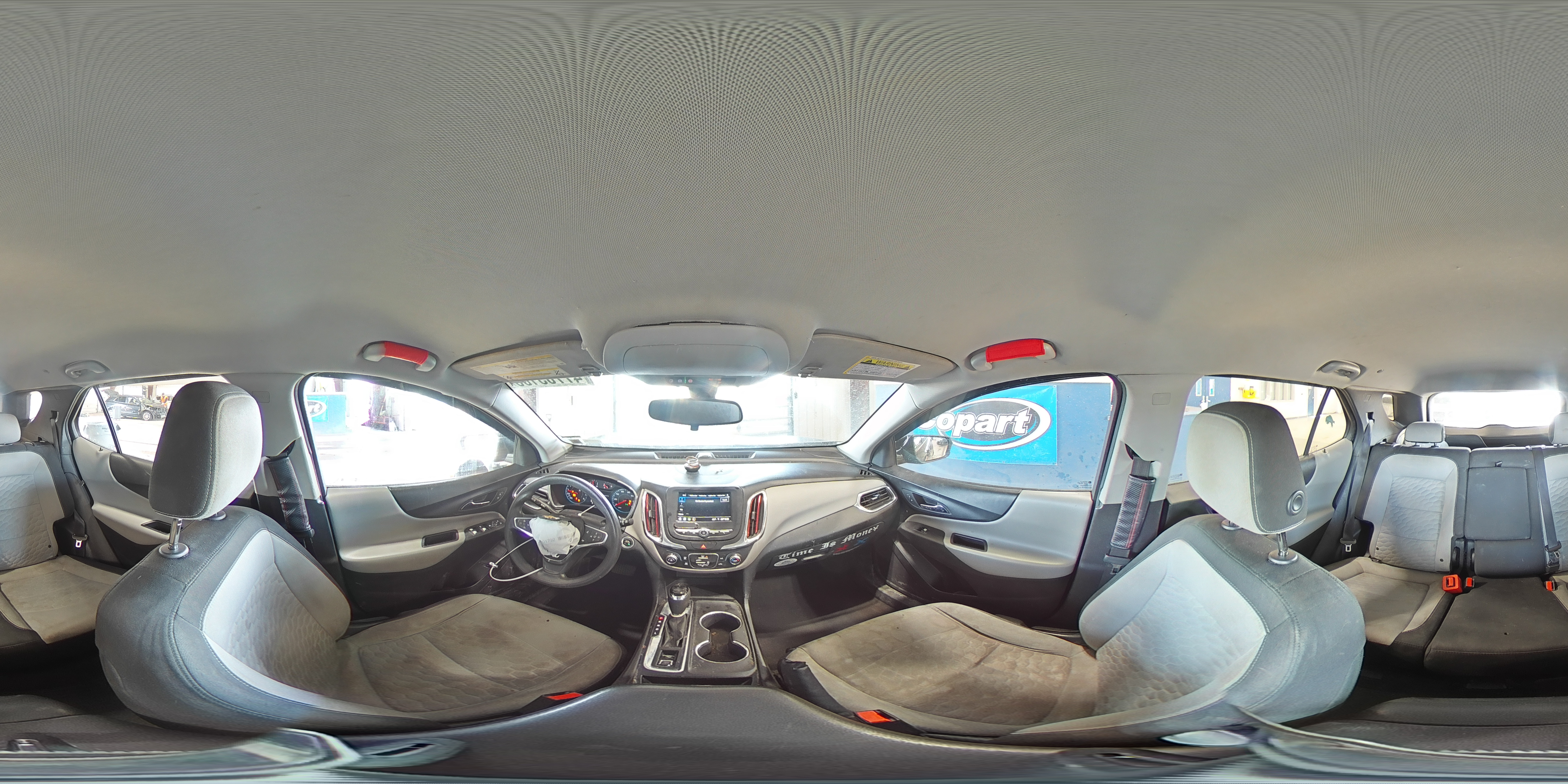 2019 Chevrolet Equinox VIN 2GNAXSEV9K6166924 Copart auction photo, front end / rear end damage thumbnail 14