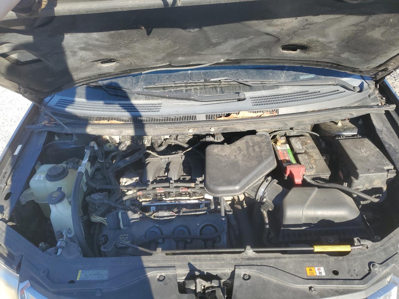 2010 Ford Edge VIN 2FMDK3JC1ABA36863 Copart auction photo, front end / side damage thumbnail 12