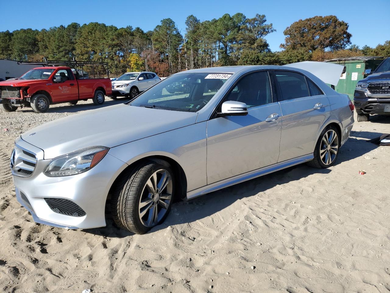 2014 Mercedes-Benz E-klasse VIN WDDHF8JB7EA871081