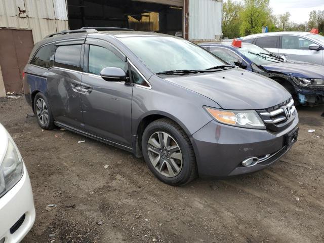 2015 Honda Odyssey VIN 5FNRL5H90FB037932 Copart auction photo, side damage thumbnail 4