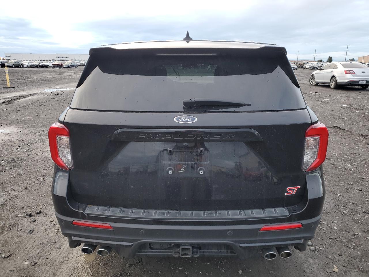 2021 Ford Explorer VIN 1FM5K8GC7MGA53107 Copart auction photo, front end / side damage thumbnail 6