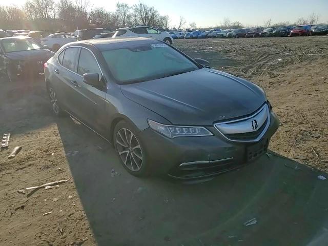 2015 Acura TLX VIN 19UUB3F50FA004747 Copart auction photo, front end damage thumbnail 10