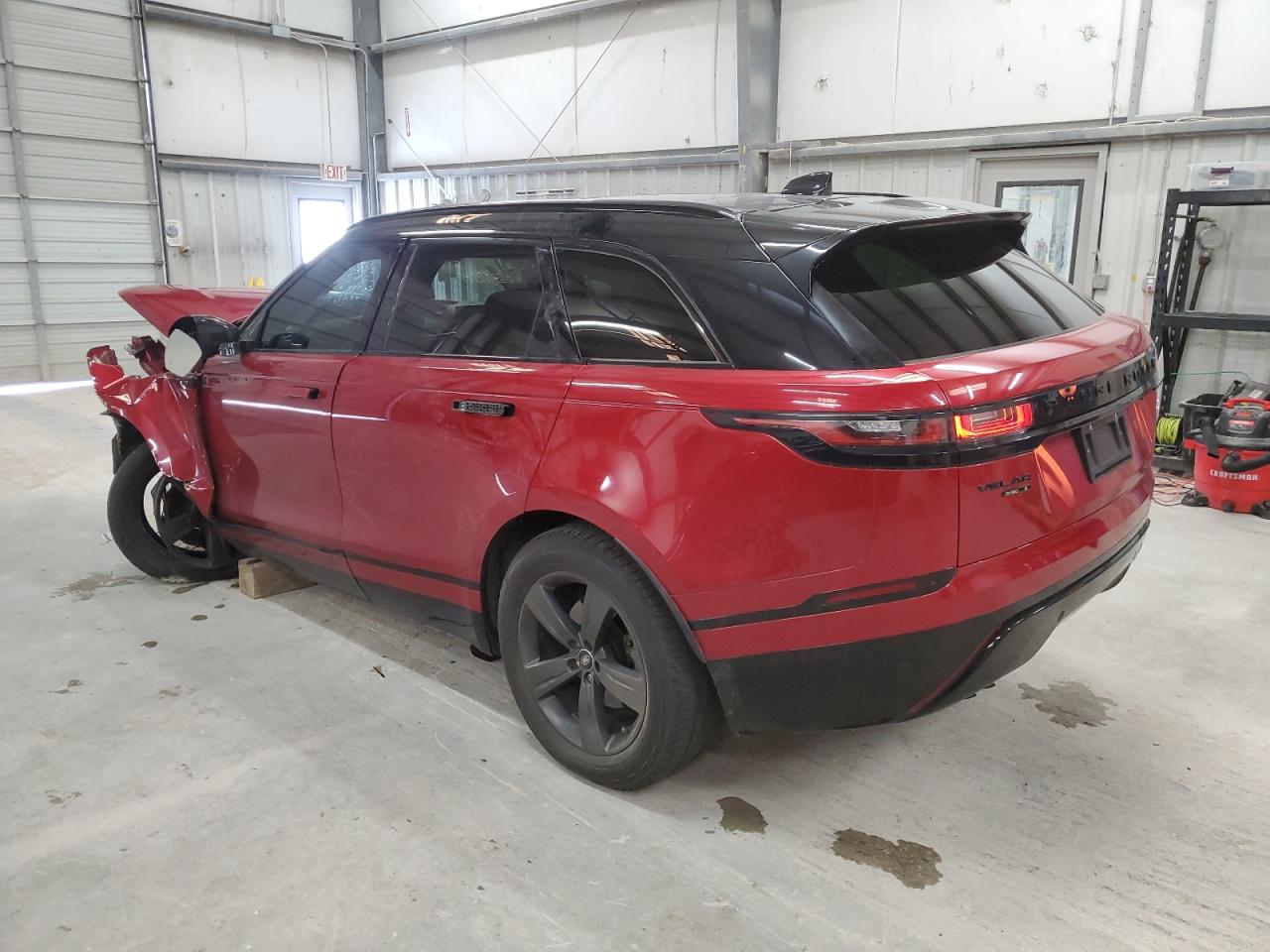 2019 Land Rover Range Rover VIN SALYB2EN3KA785827 Copart auction photo, front end / side damage thumbnail 2