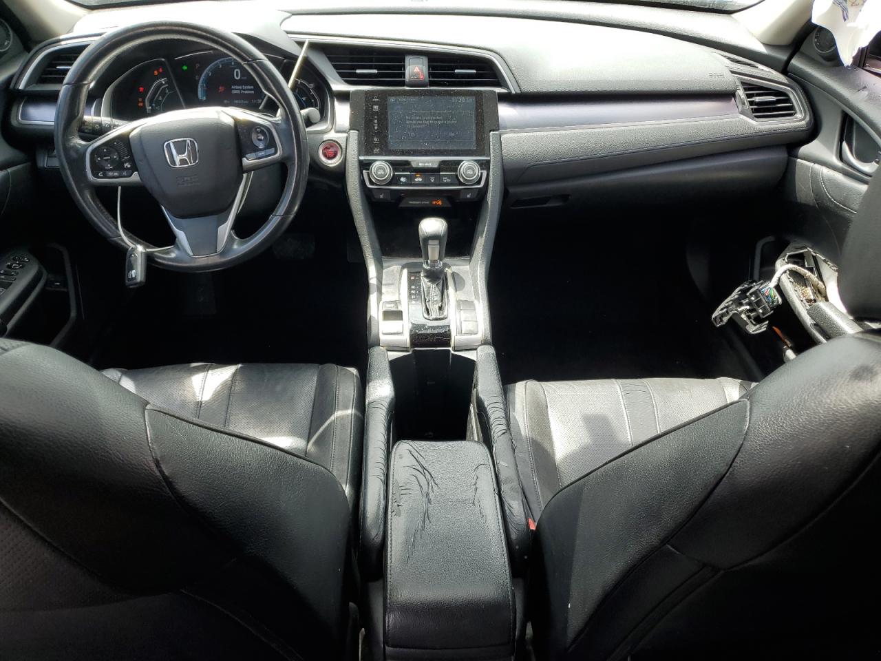 2017 Honda Civic VIN 19XFC1F78HE009320 Copart auction photo, side damage thumbnail 8