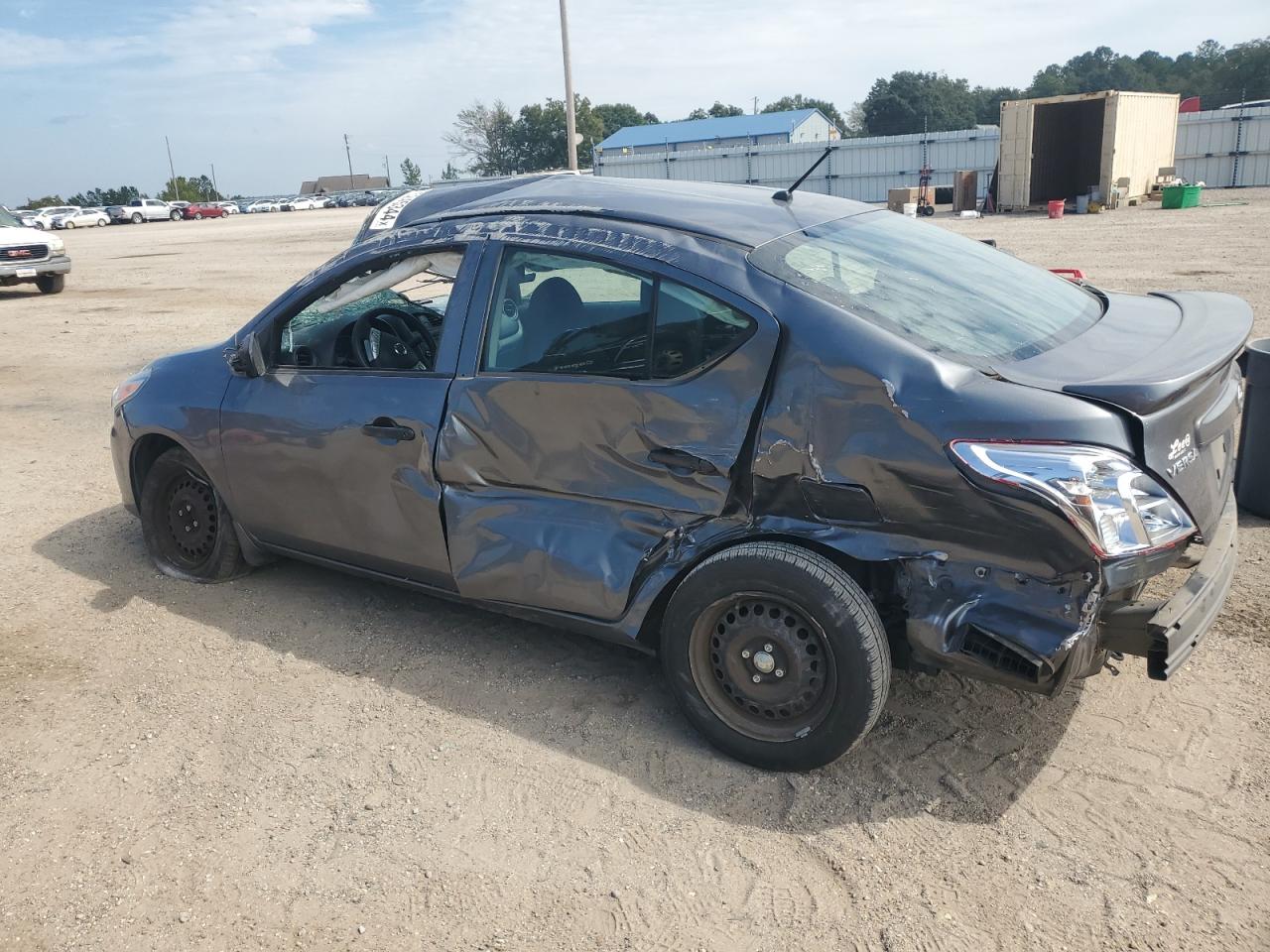2017 Nissan Versa VIN 3N1CN7AP4HL883993 Copart auction photo, all over damage thumbnail 2
