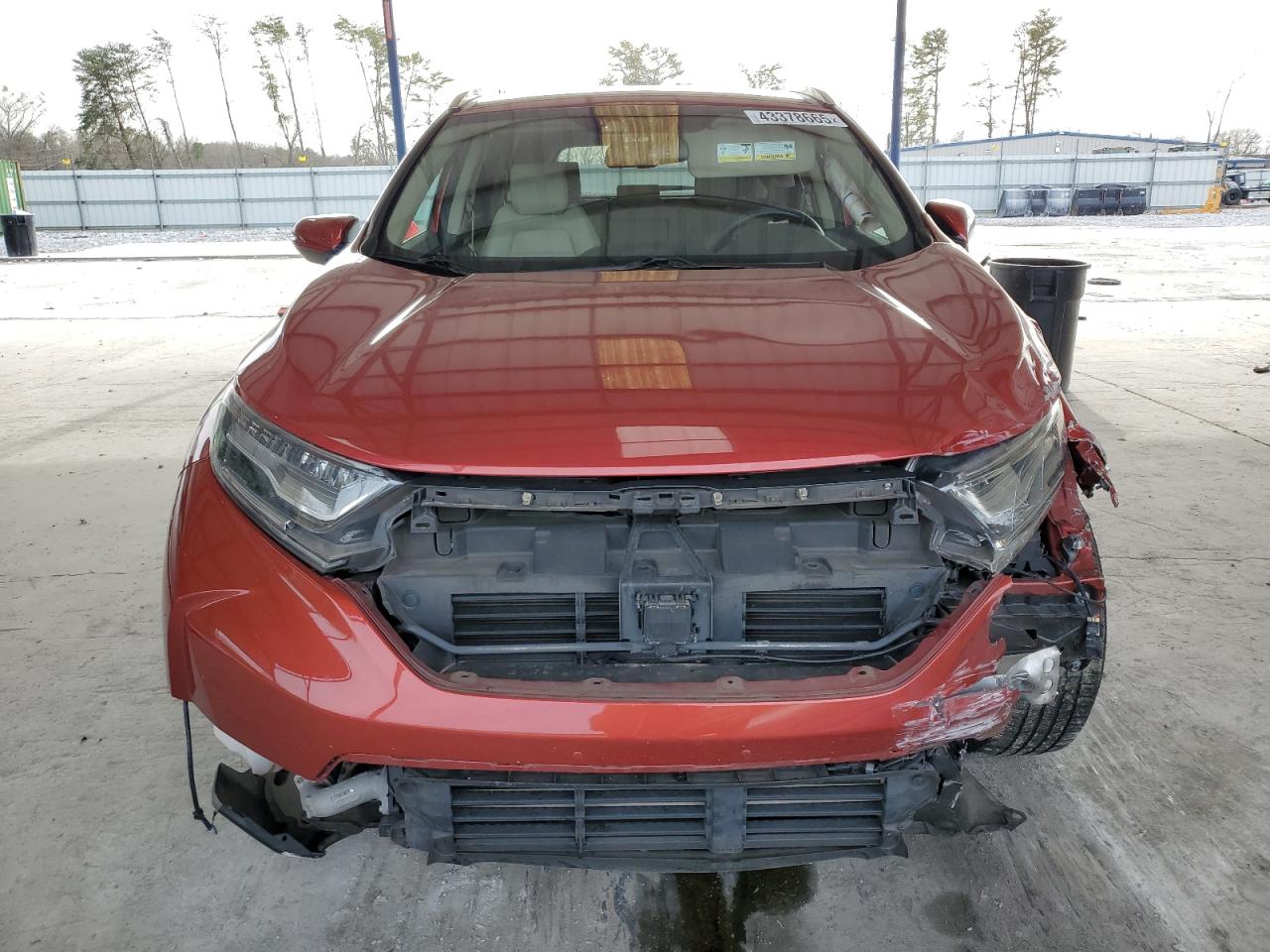 2017 Honda CR-V VIN 5J6RW1H92HL016574 Copart auction photo, front end damage thumbnail 5