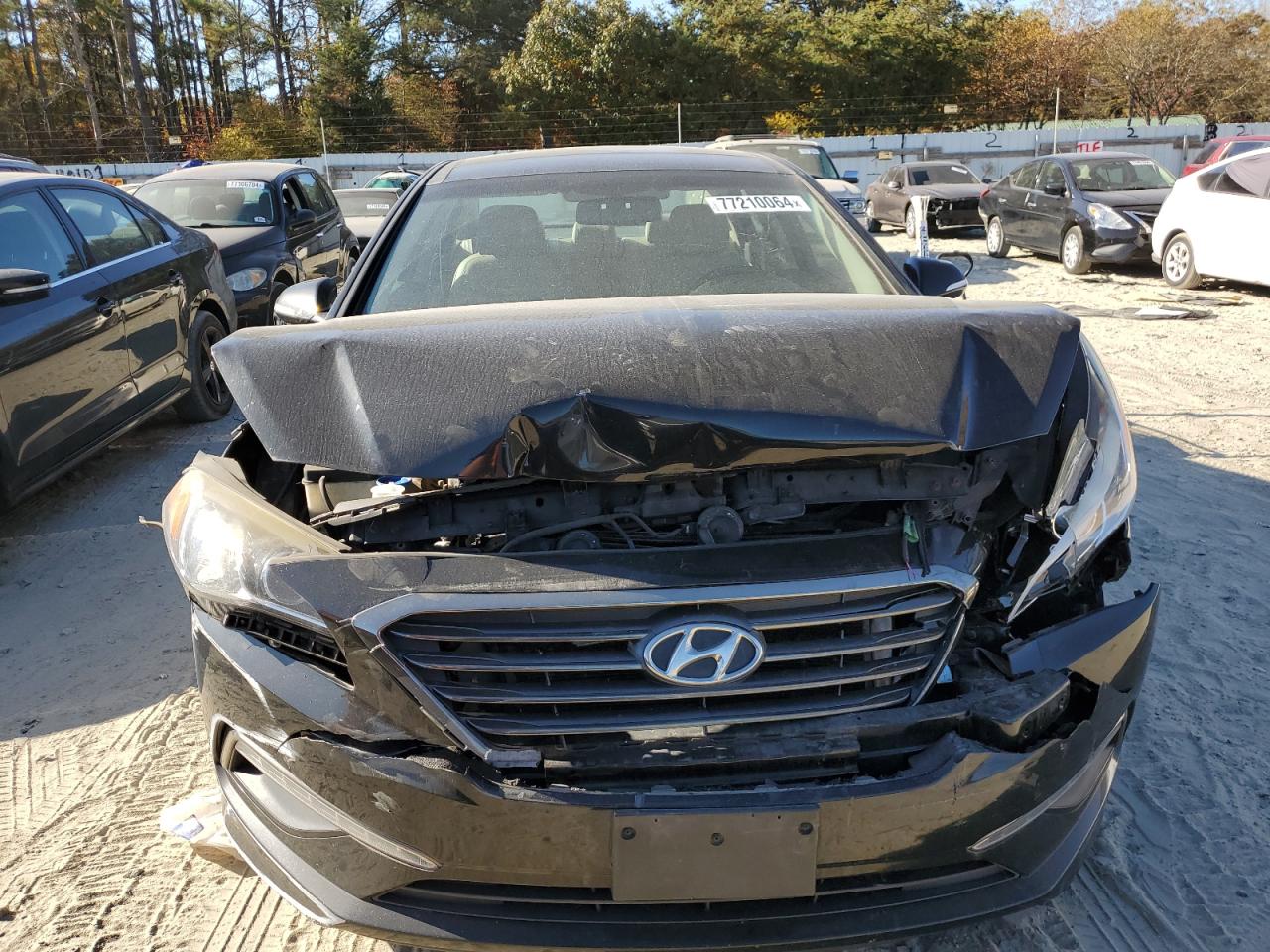 2015 Hyundai Sonata VIN 5NPE34AF2FH246356 Copart auction photo, front end damage thumbnail 5