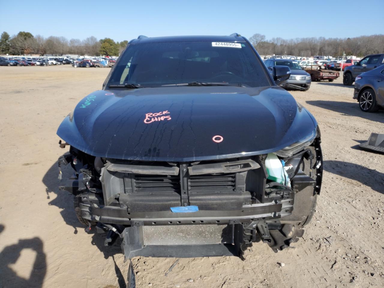 2021 Chevrolet Blazer VIN 3GNKBERS8MS556664 Copart auction photo, all over damage thumbnail 5
