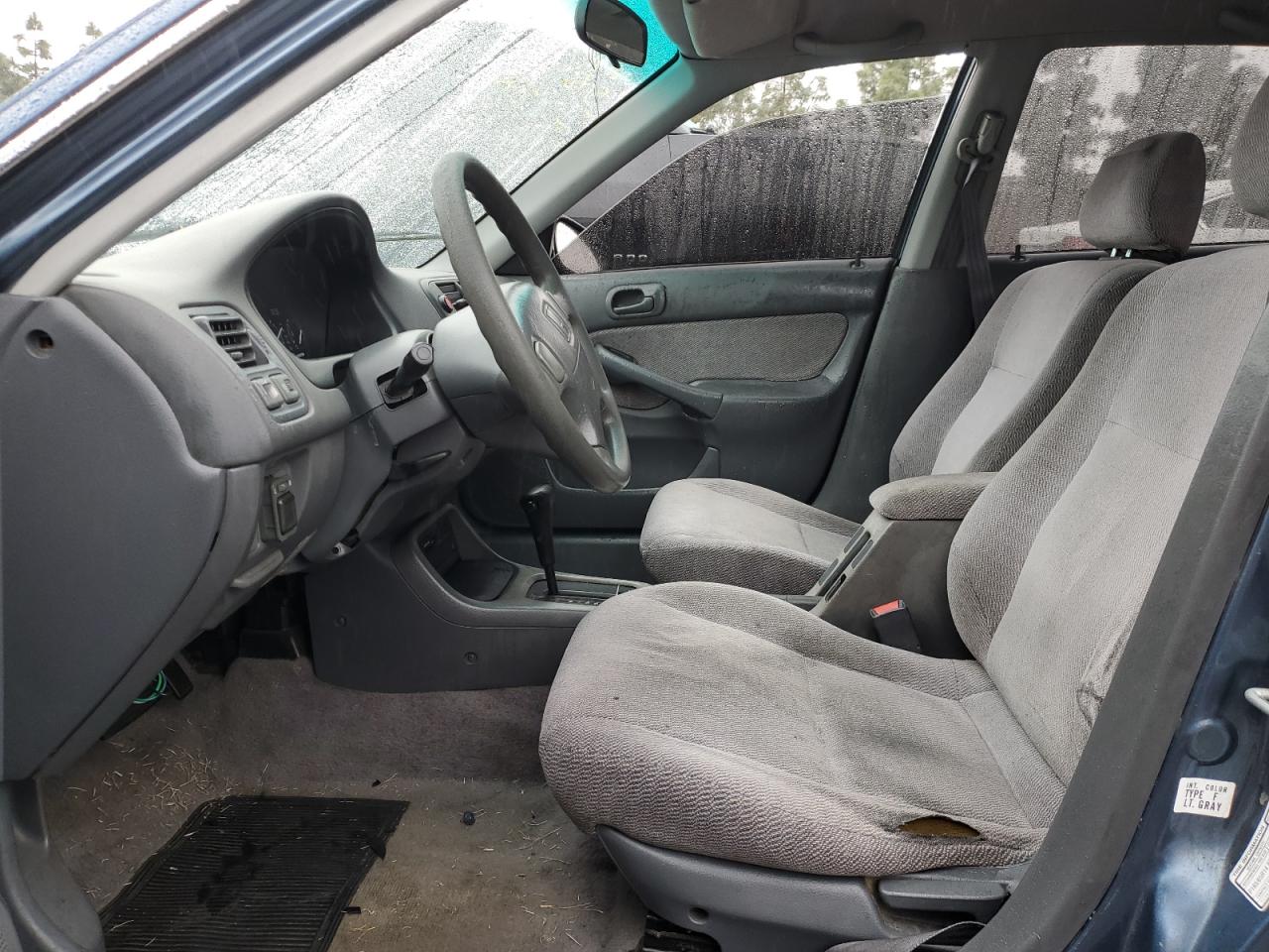 1997 Honda Civic VIN 2HGEJ667XVH537814 Copart auction photo, front end / side damage thumbnail 7