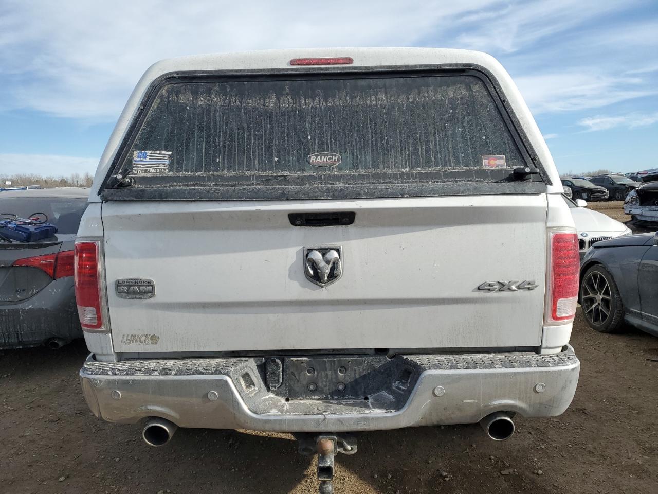 2017 RAM 1500 VIN 1C6RR7PM3HS582066 Copart auction photo, front end damage thumbnail 6