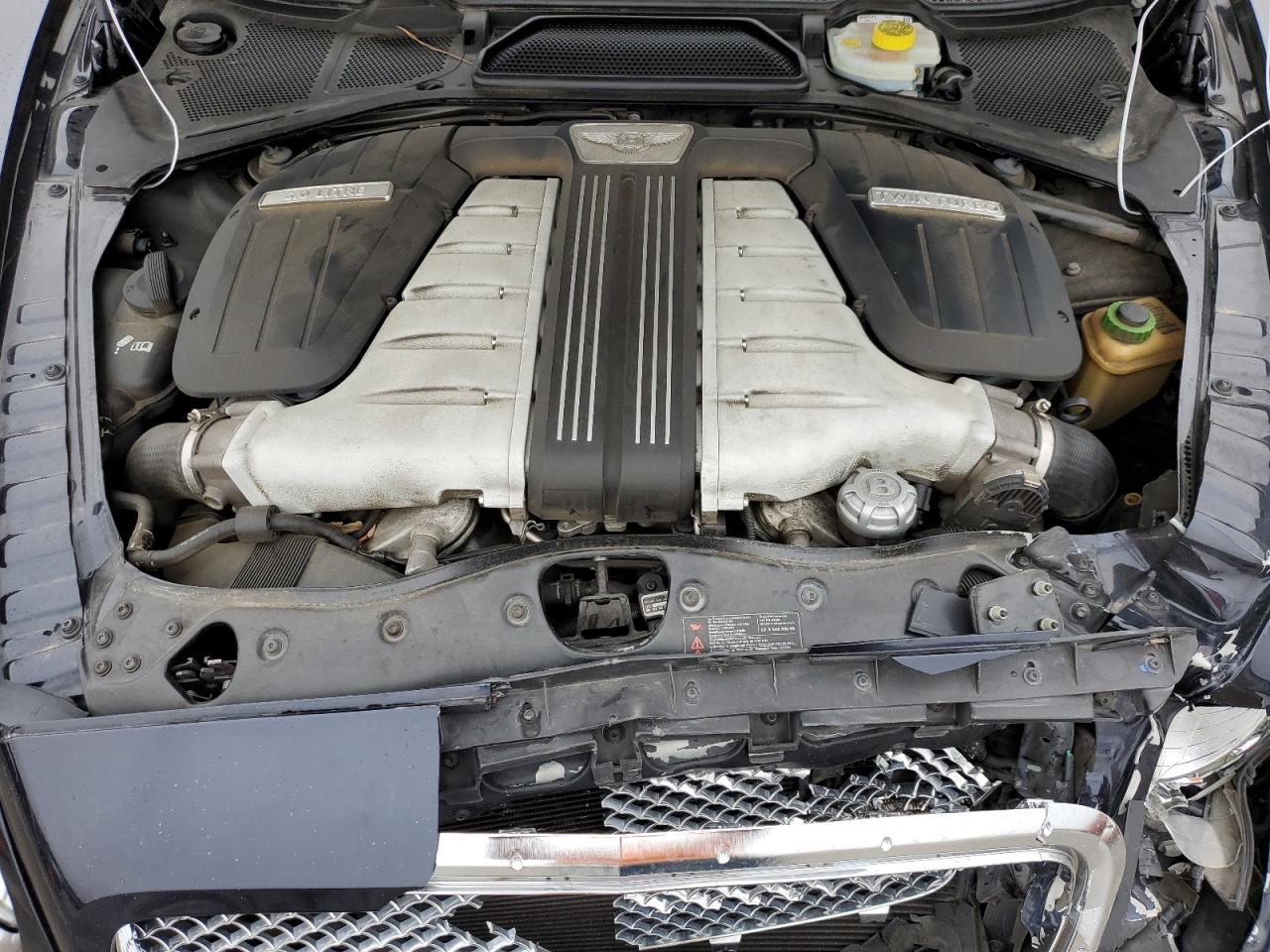 2013 Bentley Continental VIN SCBGR3ZA3DC078314 Copart auction photo, front end damage thumbnail 11