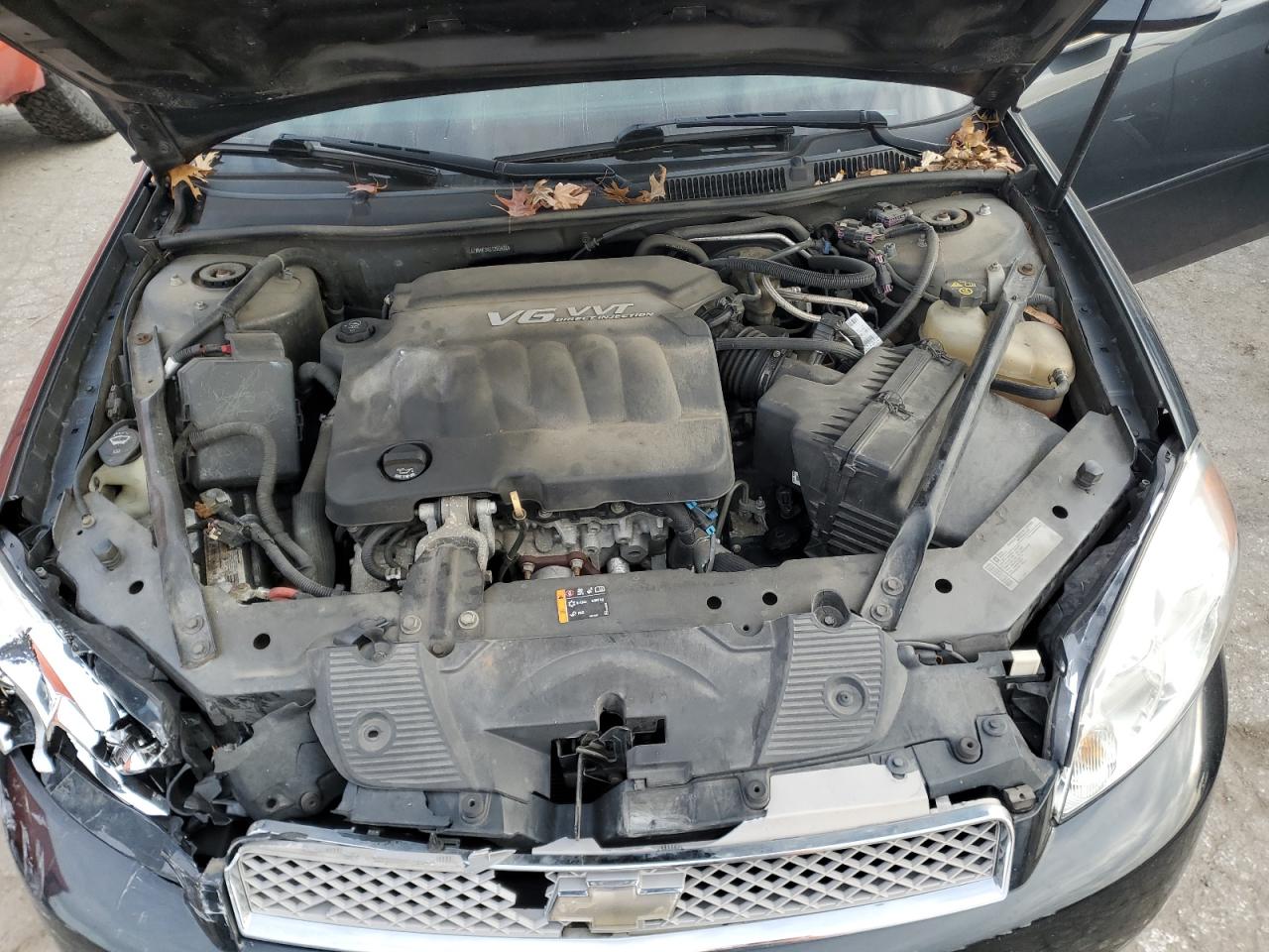 2012 Chevrolet Impala VIN 2G1WB5E3XC1206528 Copart auction photo, front end damage thumbnail 11