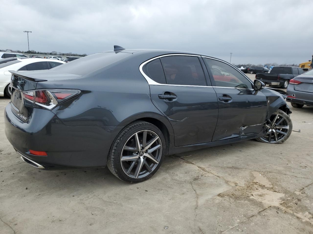2017 Lexus GS VIN JTHCZ1BL9HA006660 Copart auction photo, front end / side damage thumbnail 3