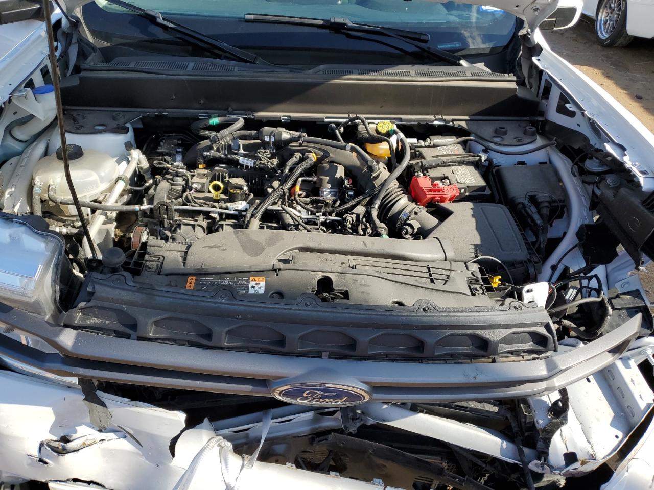 2023 Ford Maverick VIN 3FTTW8F9XPRA25871 Copart auction photo, front end damage thumbnail 11