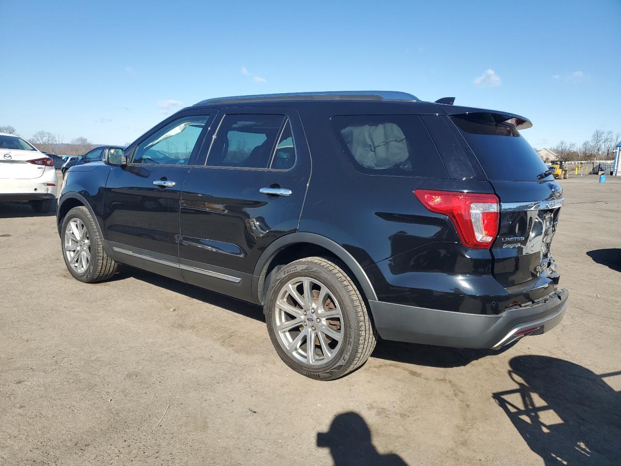 2017 Ford Explorer VIN 1FM5K8F80HGC92078 Copart auction photo, rear end / side damage thumbnail 2