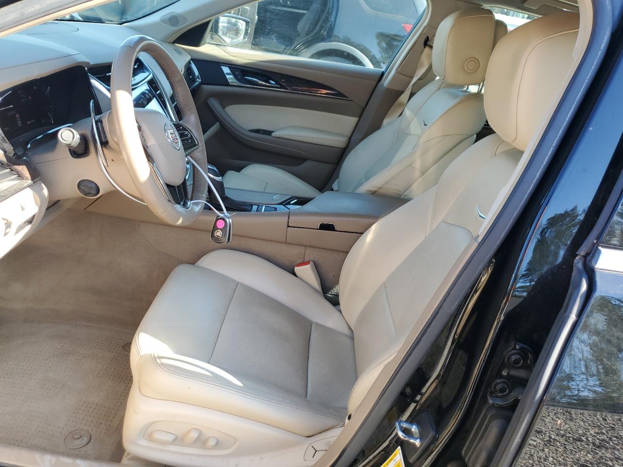 2014 Cadillac CTS VIN 1G6AR5S34E0165798 Copart auction photo, all over damage thumbnail 7