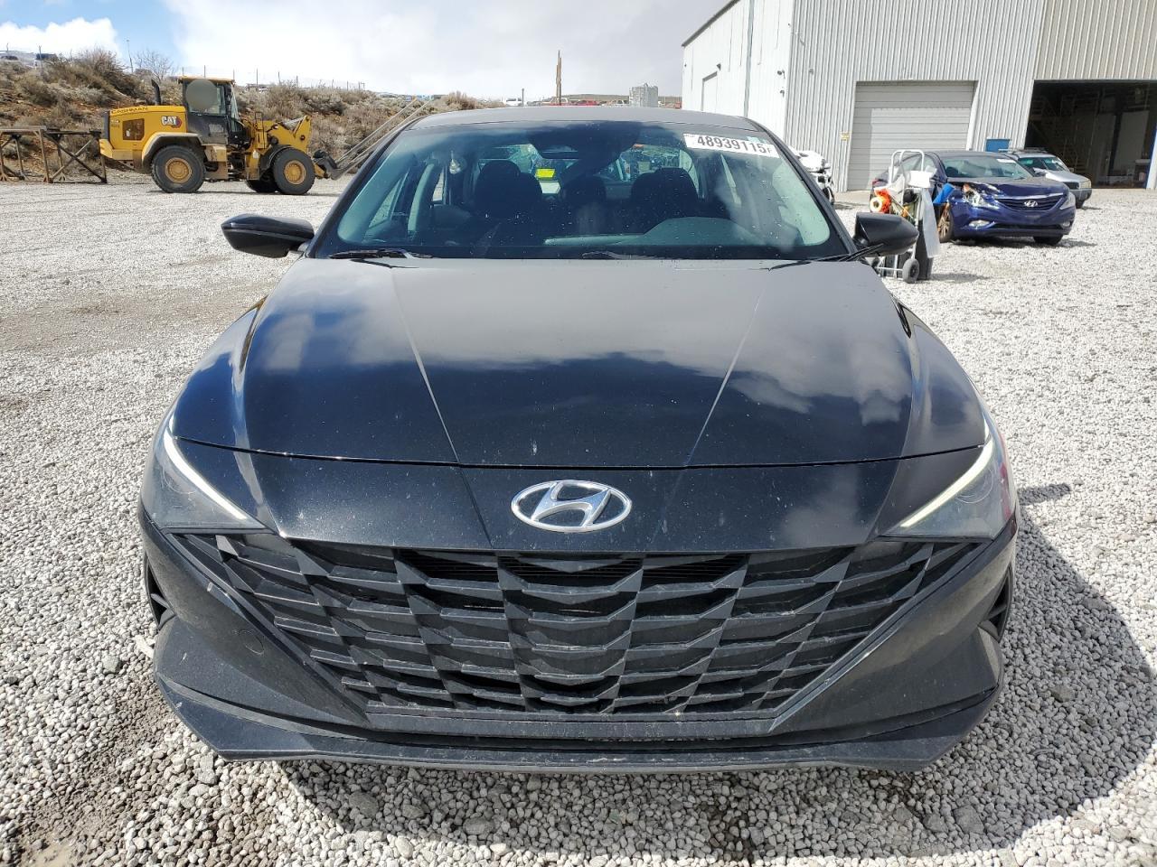 2022 Hyundai Elantra VIN KMHLM4AG0NU282589 Copart auction photo, side / undercarriage damage thumbnail 5