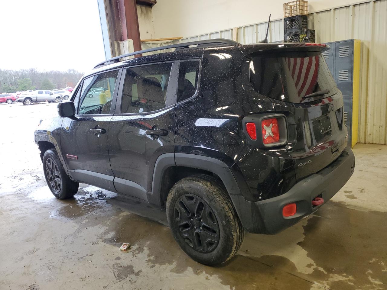 2018 Jeep Renegade VIN ZACCJBCB4JPG87613 Copart auction photo, side / front end damage thumbnail 2