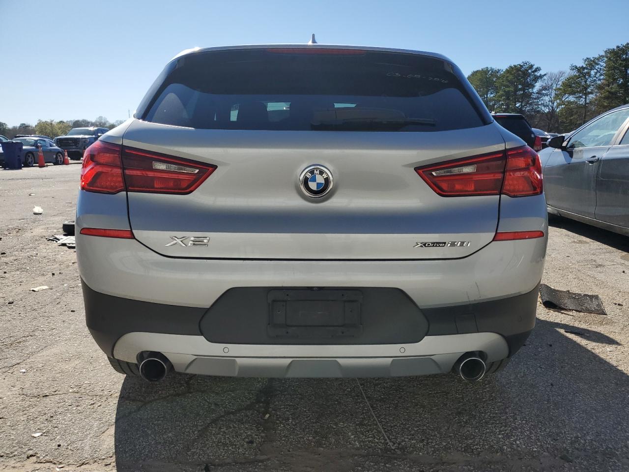2020 BMW X2 VIN WBXYJ1C08L5P15779 Copart auction photo, front end damage thumbnail 6