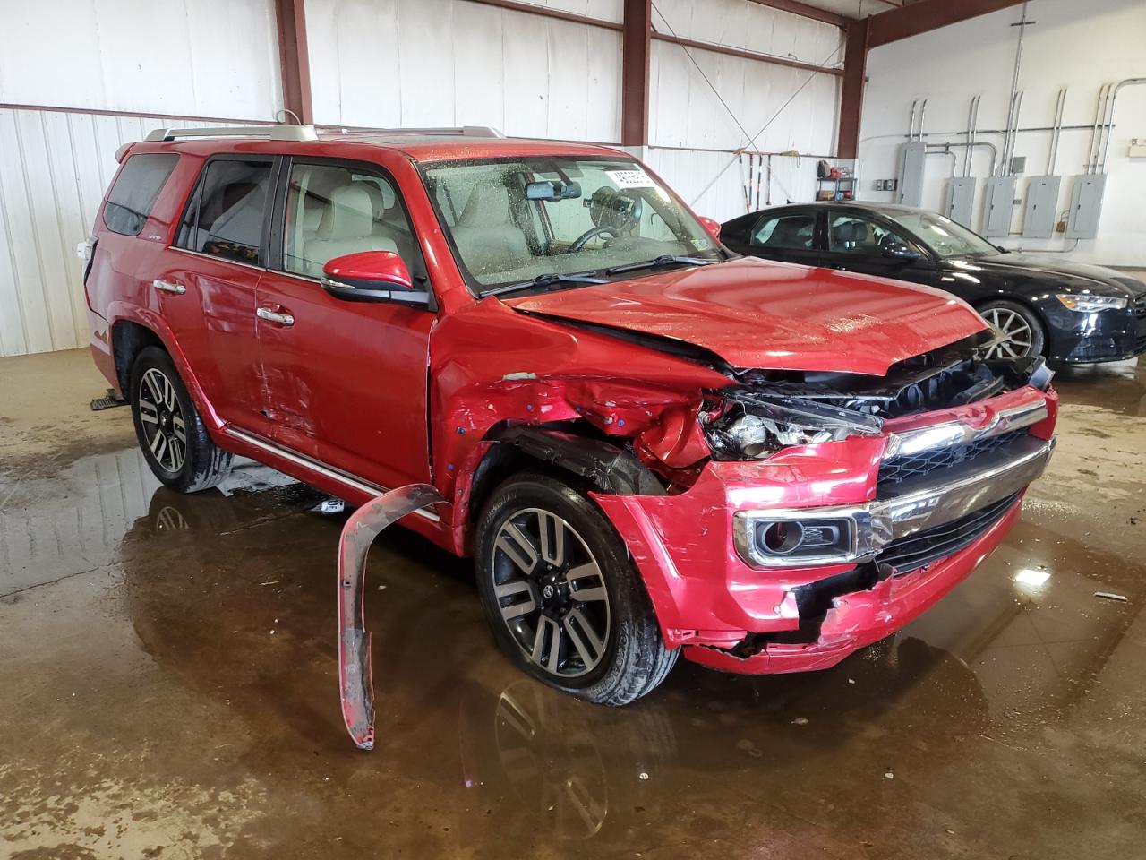 2018 Toyota 4Runner VIN JTEBU5JR2J5531160 Copart auction photo, front end / side damage thumbnail 4