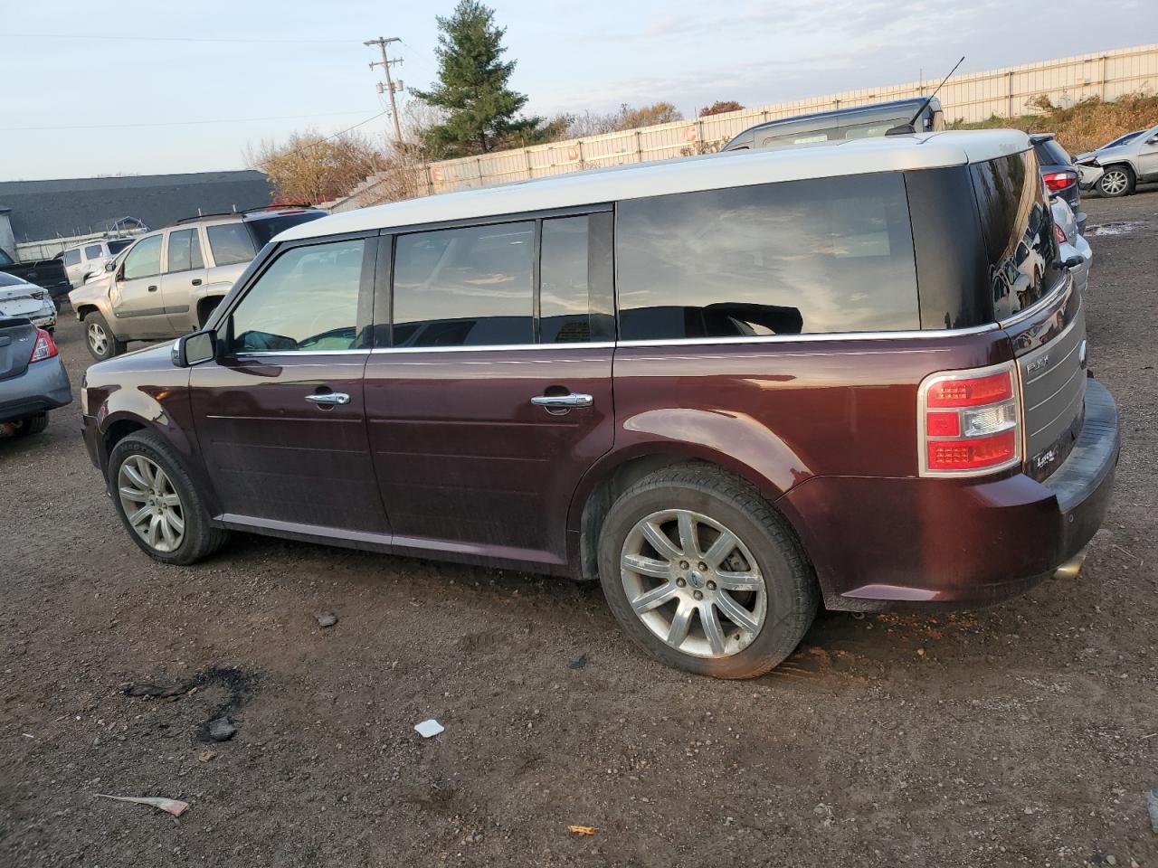 2009 Ford Flex VIN 2FMDK53C49BA38868 Copart auction photo, rear end / side damage thumbnail 2