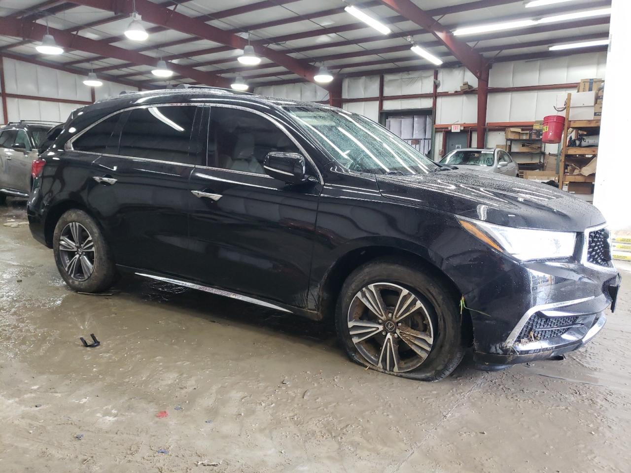 2017 Acura MDX VIN 5FRYD4H31HB027085 Copart auction photo, undercarriage damage thumbnail 4