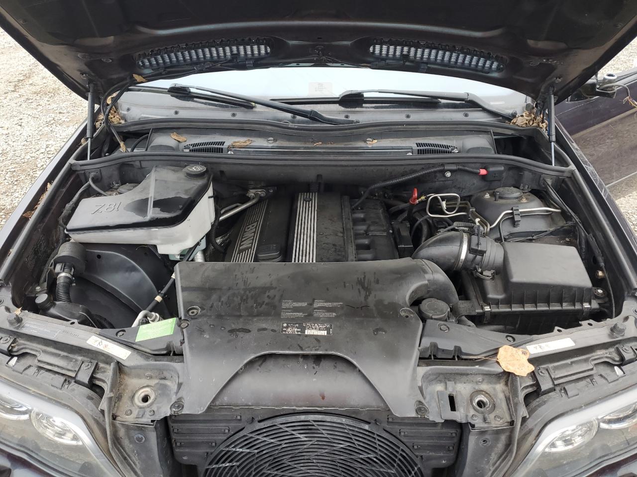 2006 BMW X5 VIN 5UXFA13566LY02336 Copart auction photo, all over / undercarriage damage thumbnail 13