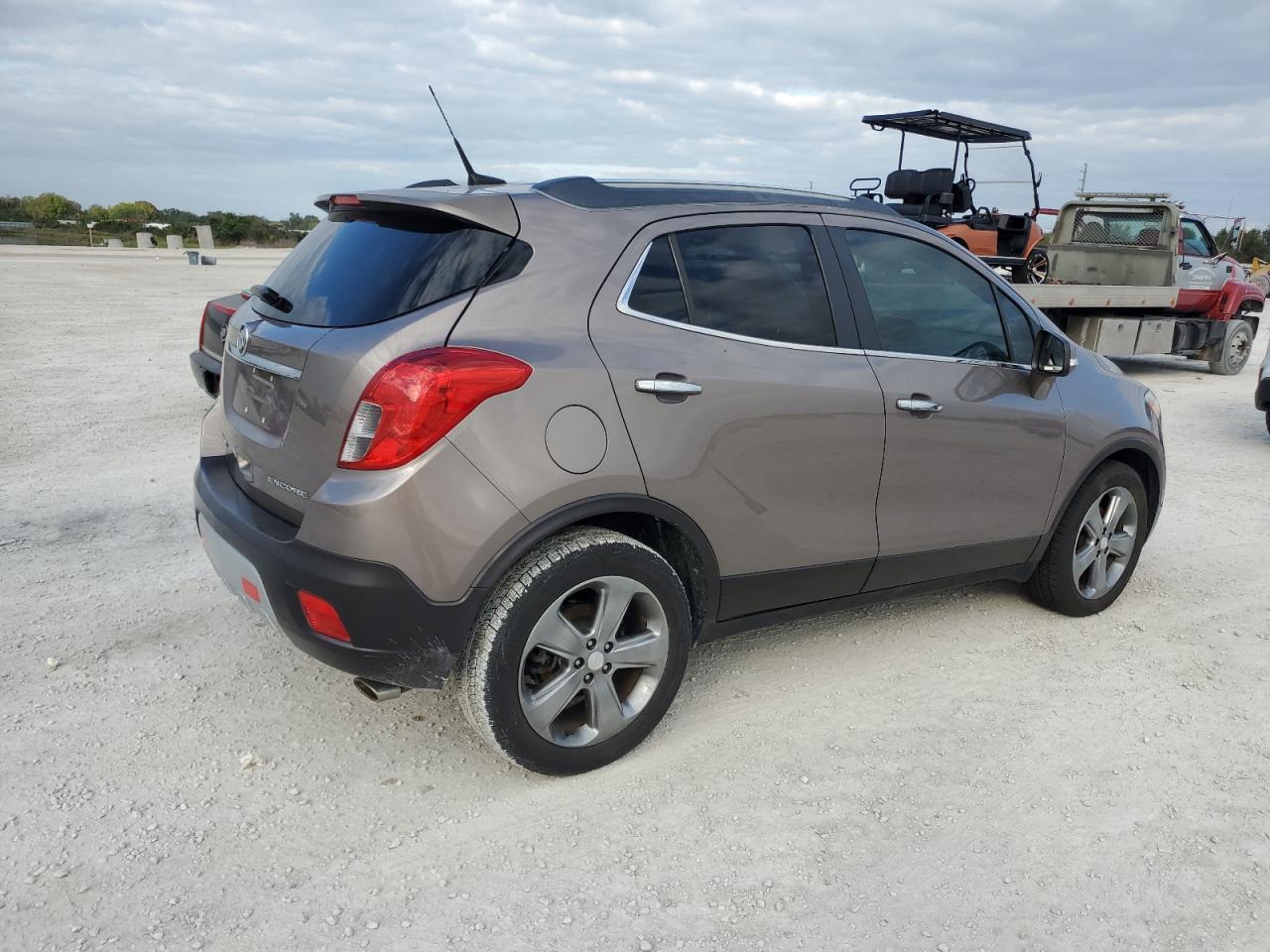 2014 Buick Encore VIN KL4CJBSB7EB782520 Copart auction photo, water/flood damage thumbnail 3