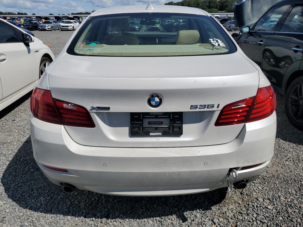 2014 BMW 5er VIN WBA5B3C51ED534789 Copart auction photo, water/flood damage thumbnail 6
