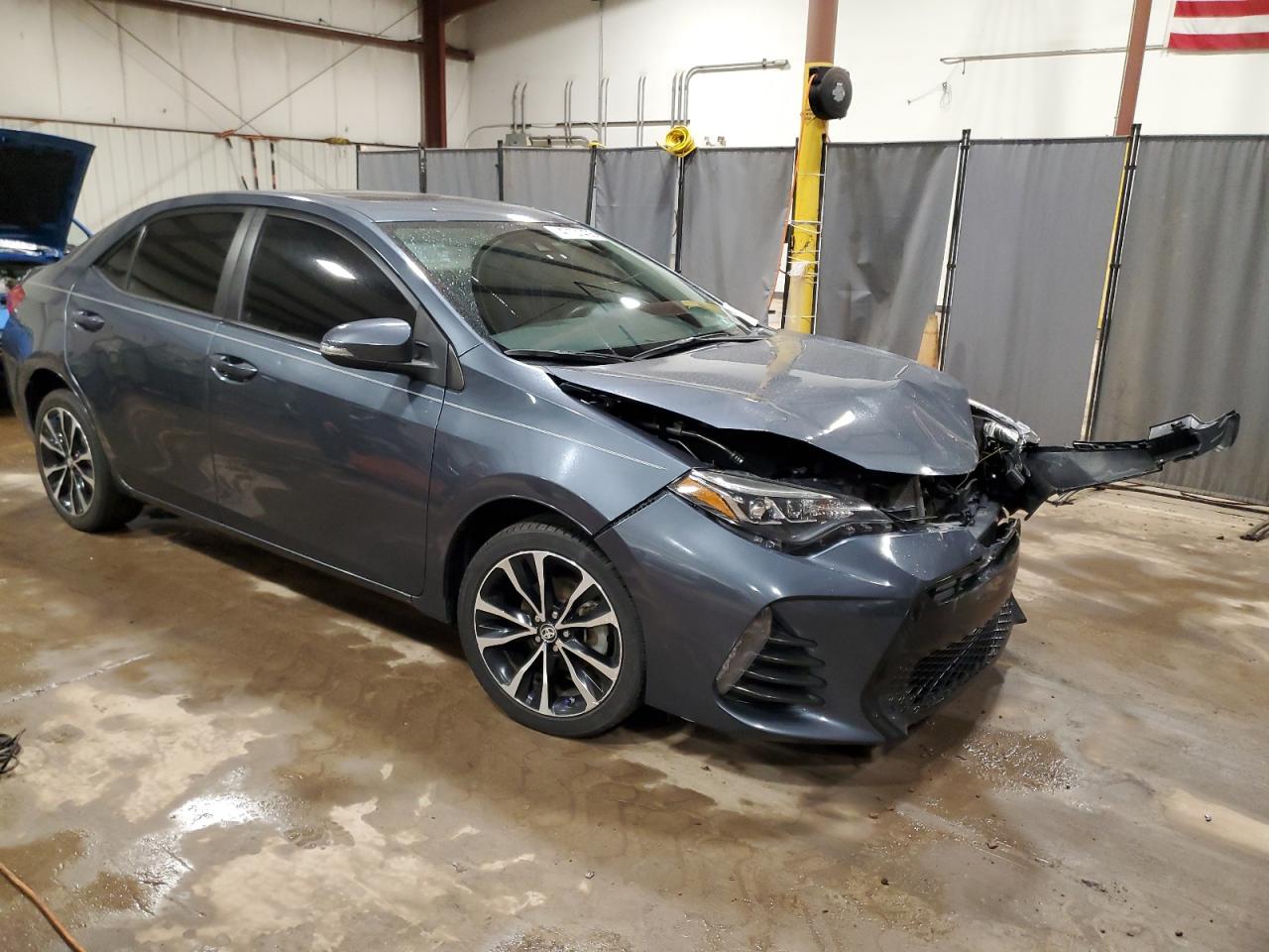 2019 Toyota Corolla VIN 2T1BURHE1KC231306 Copart auction photo, front end damage thumbnail 4