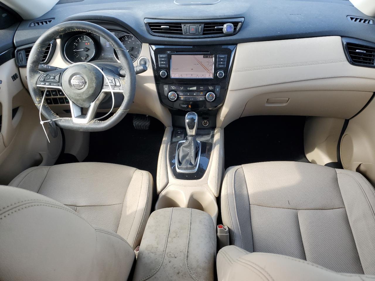 2020 Nissan Rogue VIN 5N1AT2MT6LC769807 Copart auction photo, water/flood damage thumbnail 8