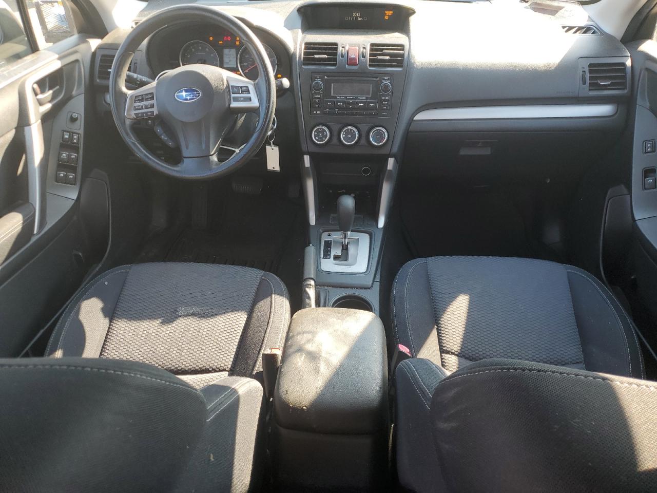 2015 Subaru Forester VIN JF2SJAAC3FH827846 Copart auction photo, front end / side damage thumbnail 8