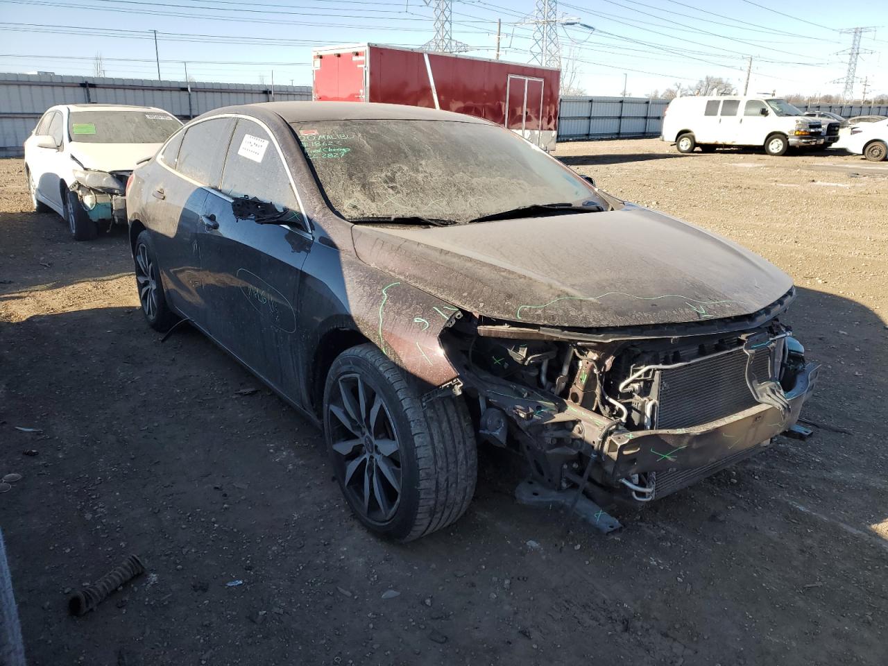 2020 Chevrolet Malibu VIN 1G1ZG5ST7LF099689 Copart auction photo, front end damage thumbnail 4