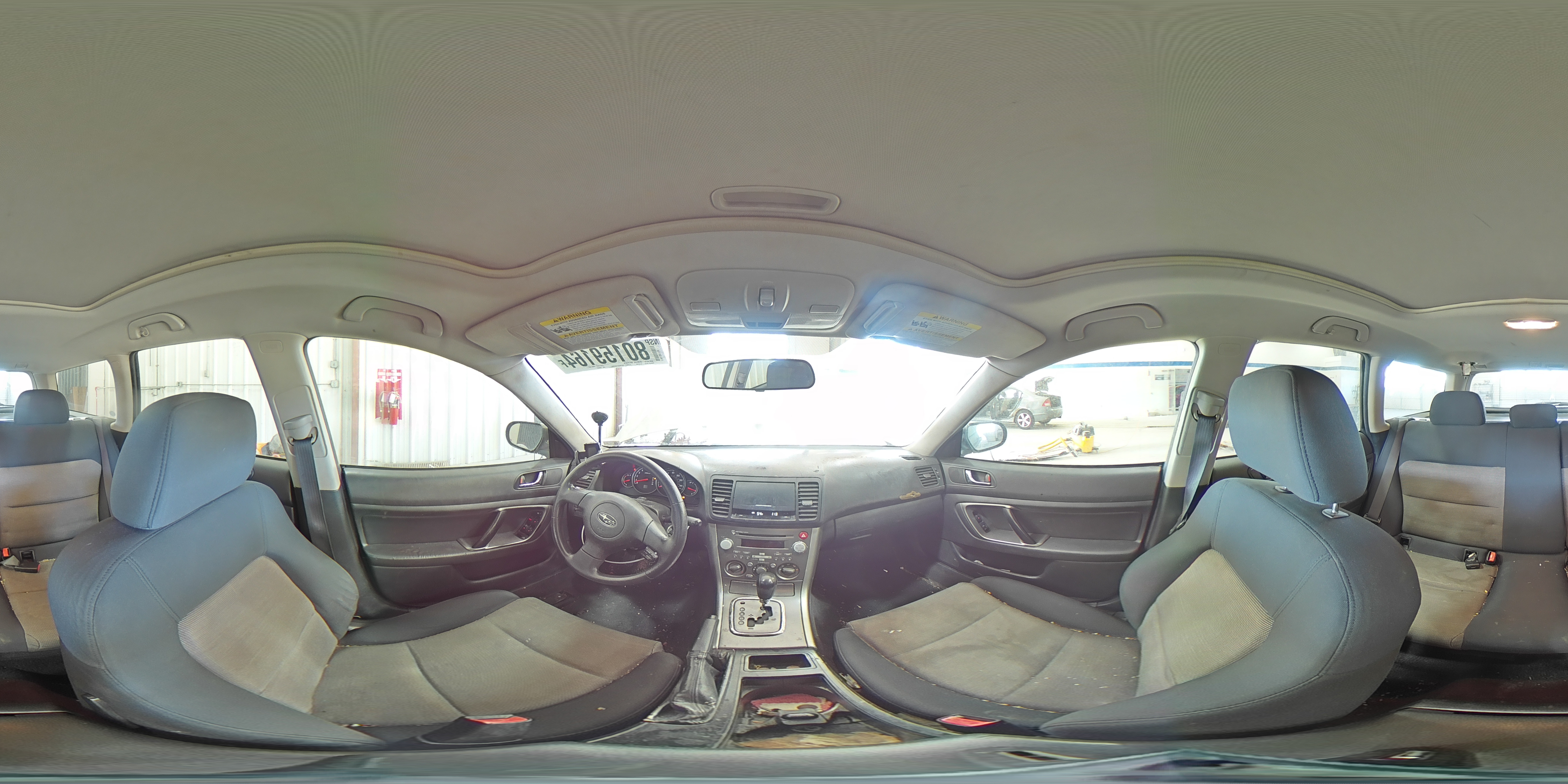 2007 Subaru Legacy VIN 4S3BP616877320243 Copart auction photo, front end / undercarriage damage thumbnail 14