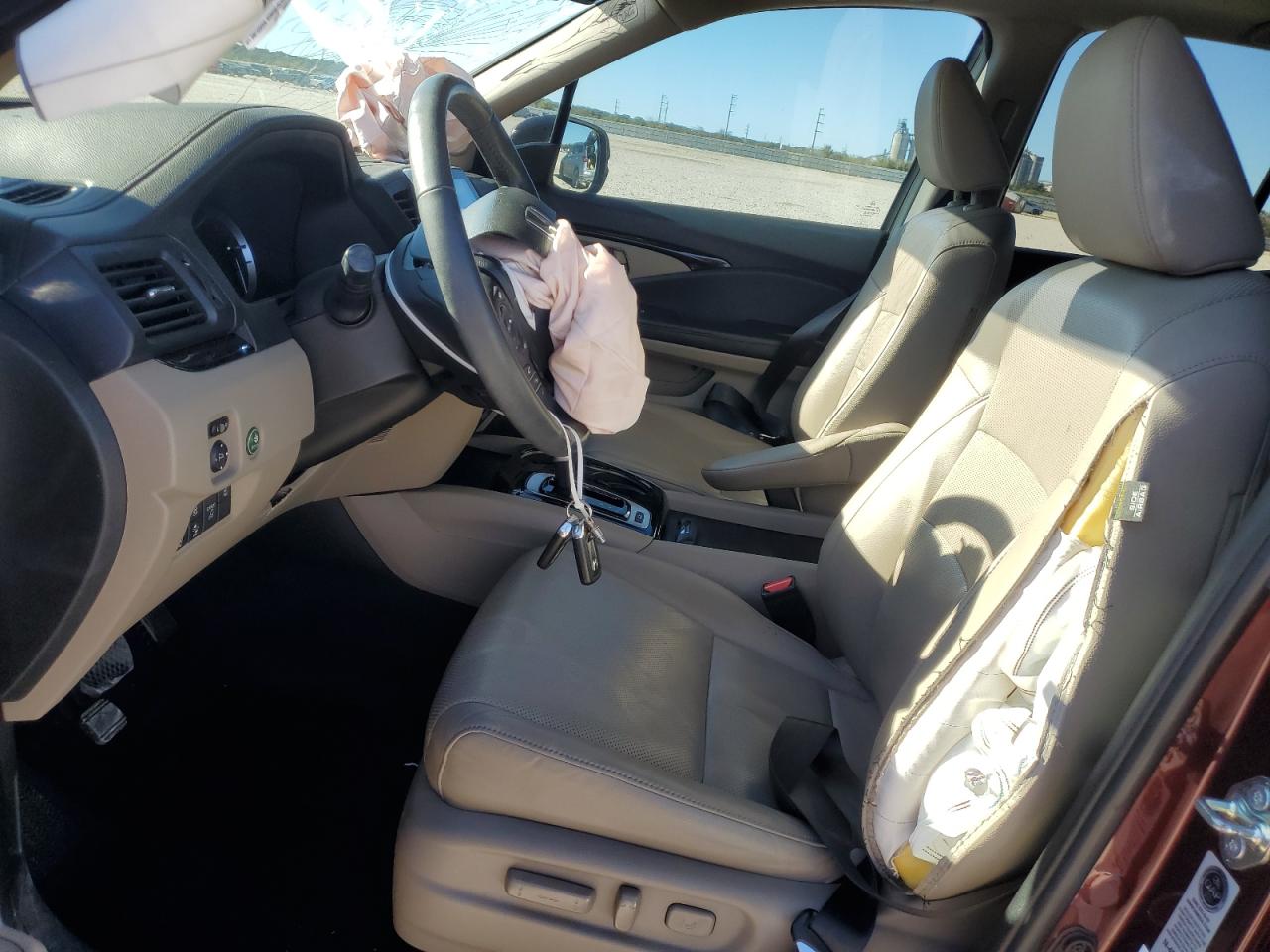 2019 Honda Ridgeline VIN 5FPYK3F7XKB008458 Copart auction photo, front end / unknown damage thumbnail 7