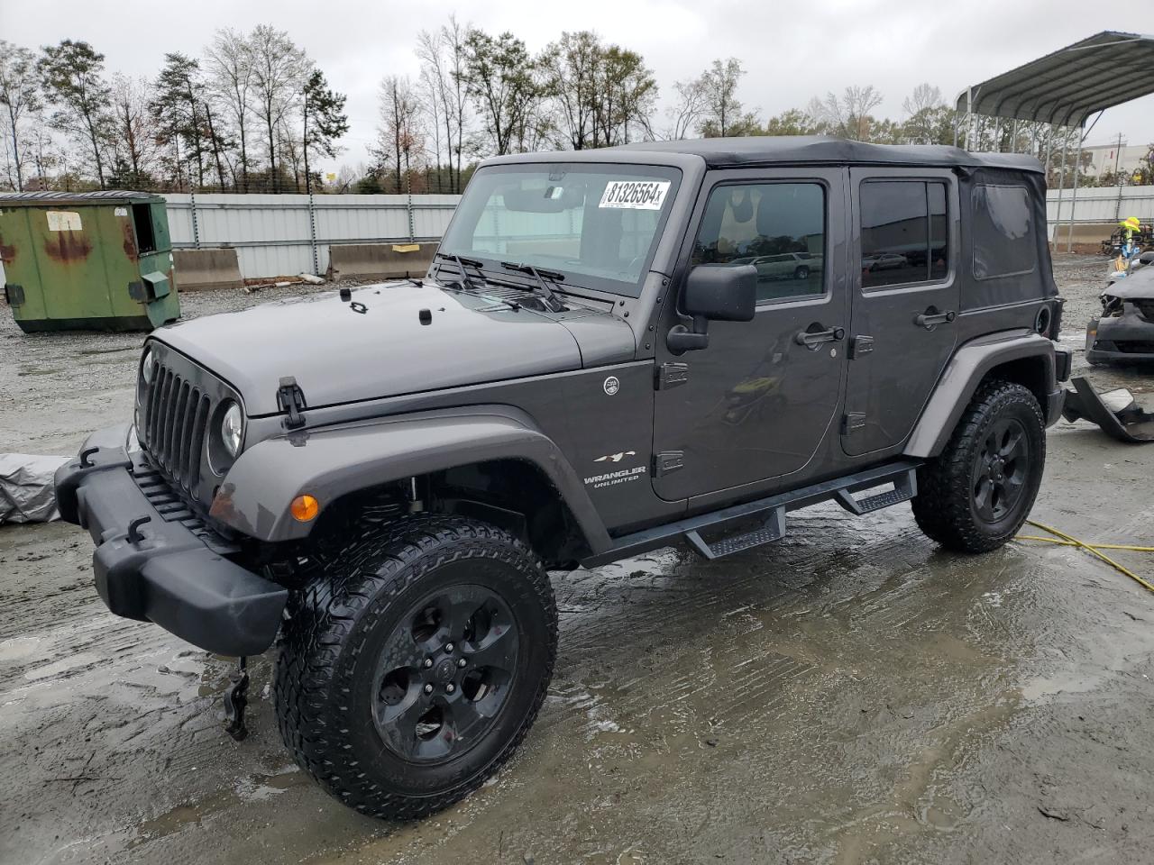 2016 Jeep Wrangler VIN 1C4BJWEG1GL304526